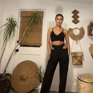 Black Dion Lee Pants